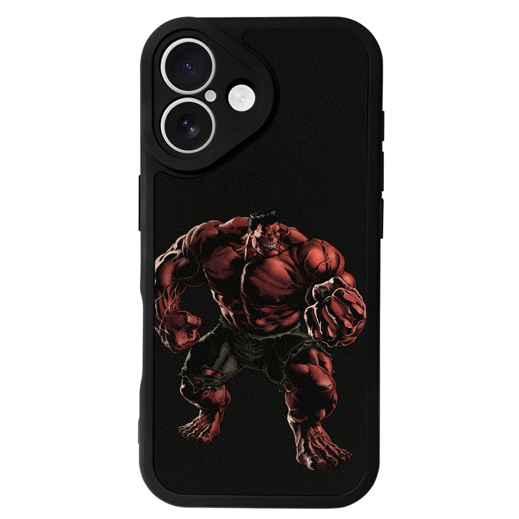 （画像用） アベンジャーズ The Avengers 【iPhone 16シリーズ対応】シリコンスマホケース（レザー調） 材質：シリコン